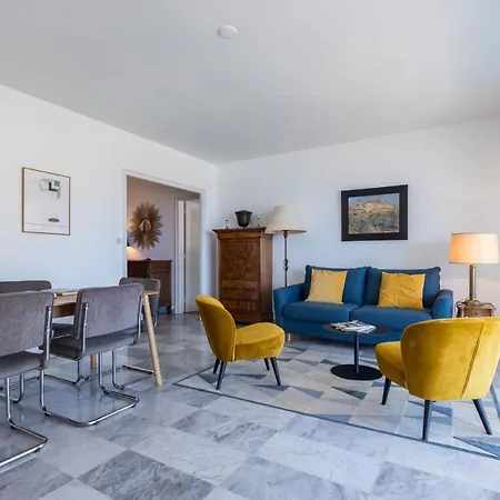 Apartment Sea View Park Swimming Pool & Tennis 2 Bdrs Villefranche-sur-Mer