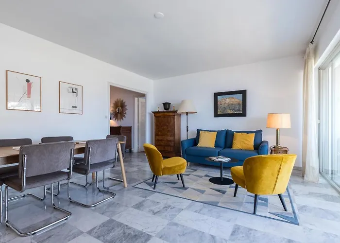 Apartament Sea View Park Swimming Pool & Tennis 2 Bdrs Villefranche-sur-Mer